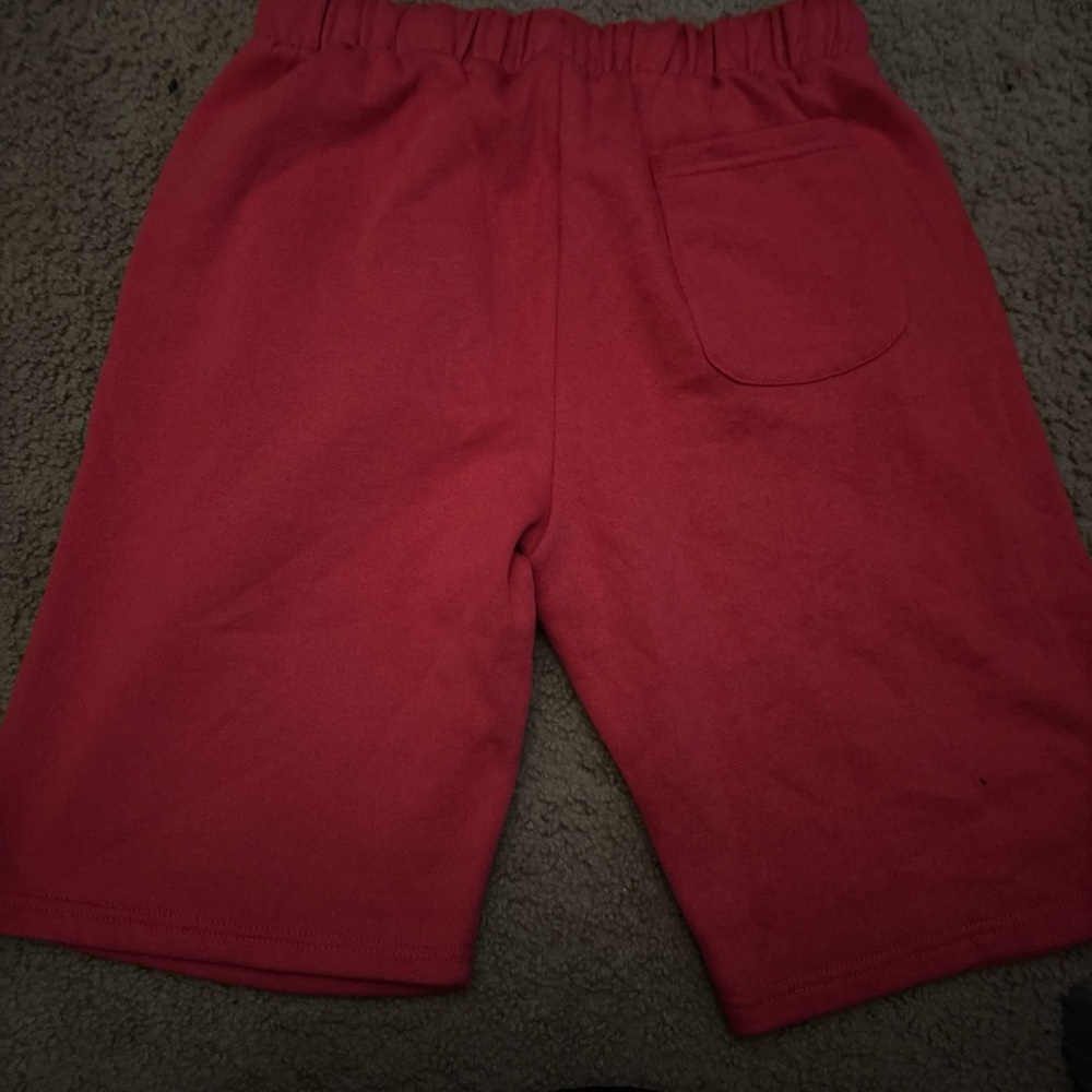 Fashion Nova Red Men's Hybrid Shorts